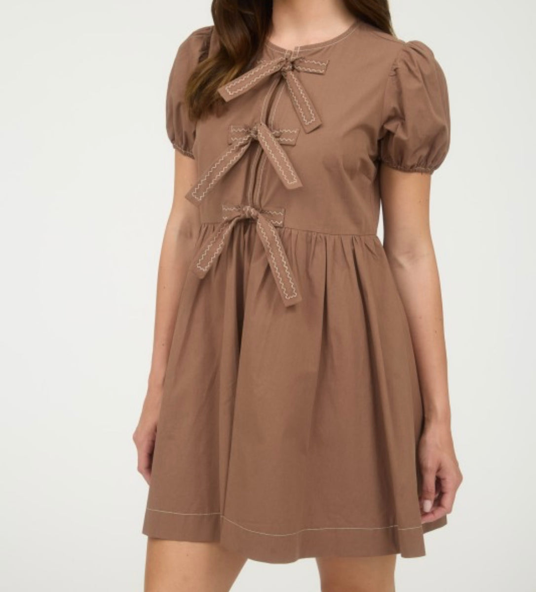 Brown Dress – Happily Ever Belle