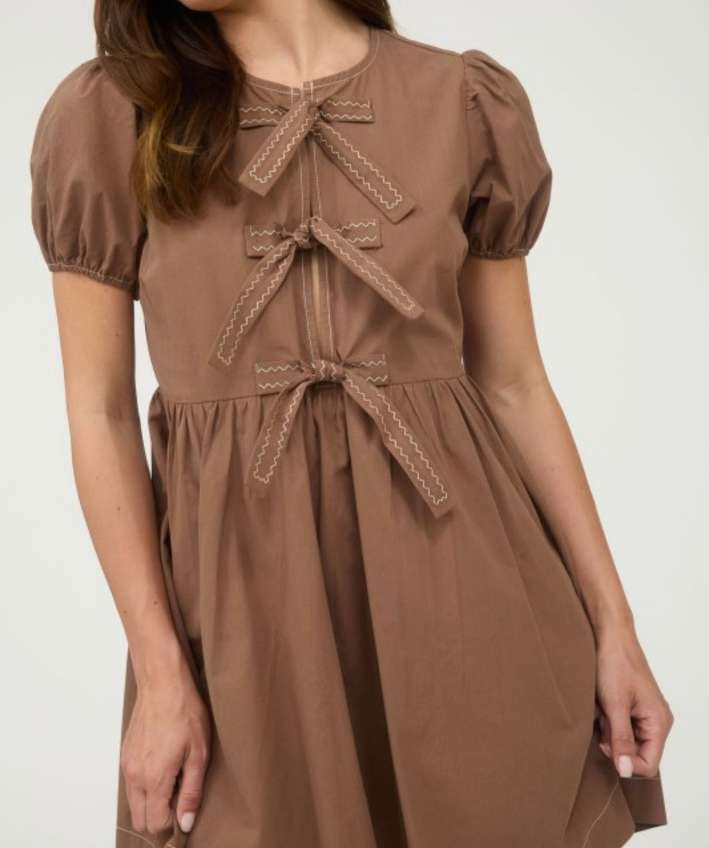 Brown Dress – Happily Ever Belle