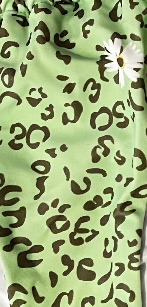 Green Leopard Bikini