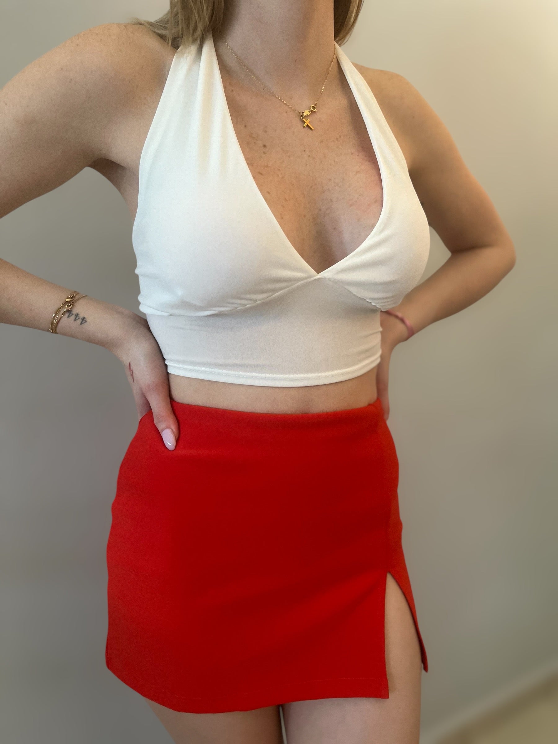 Halter Crop Top