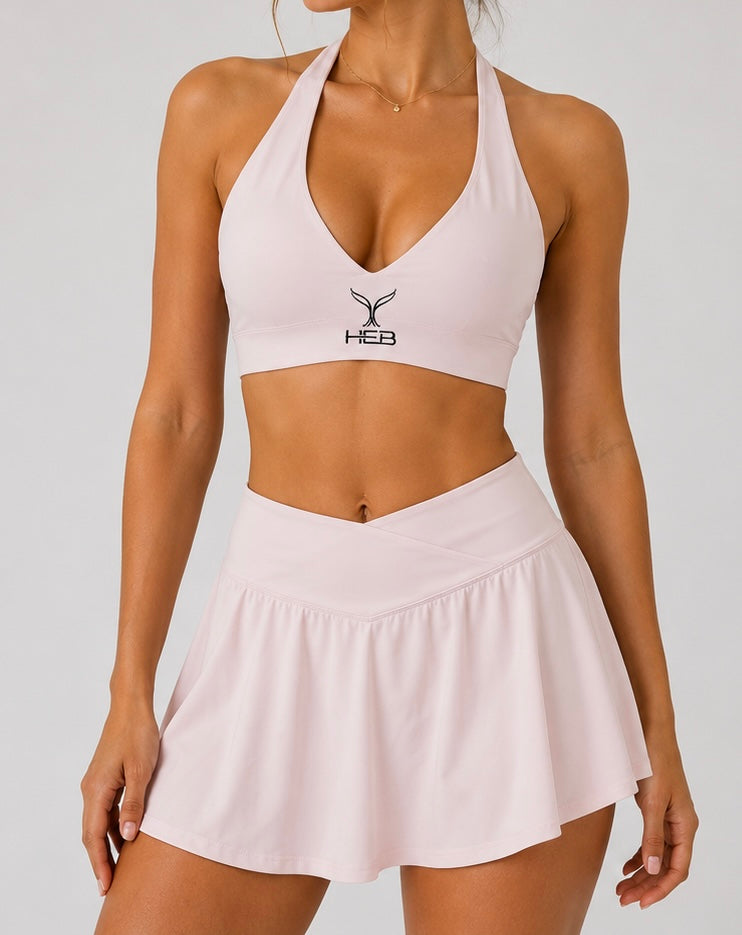 HEB Pink Halter Bra