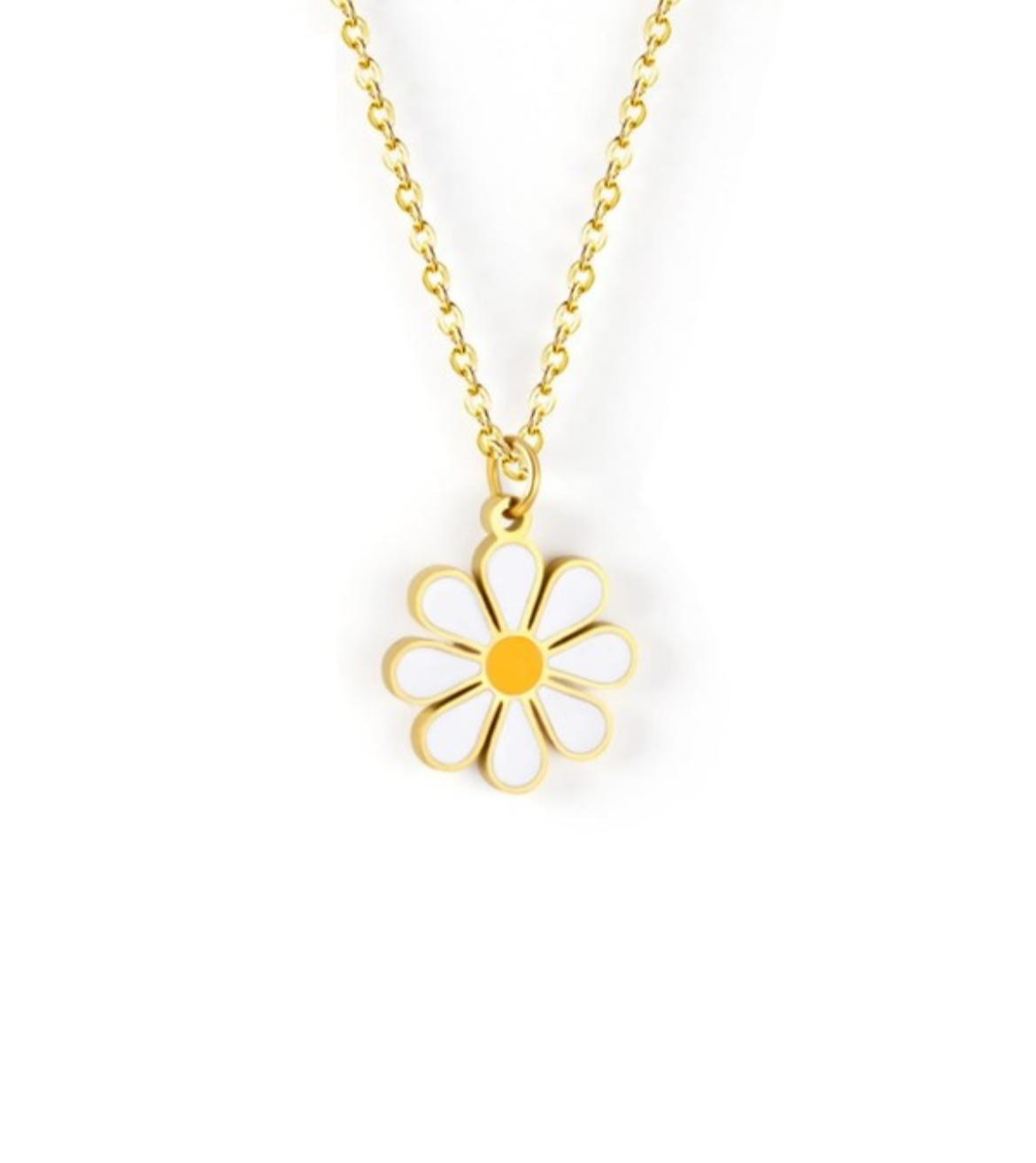 Flower Pendant Neklace