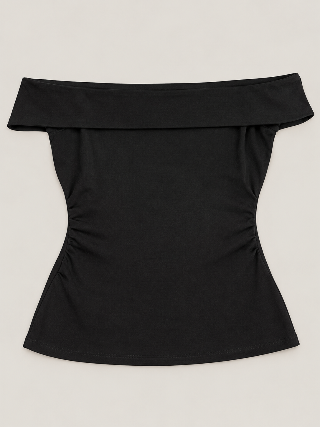 Black Off Shoulder Top