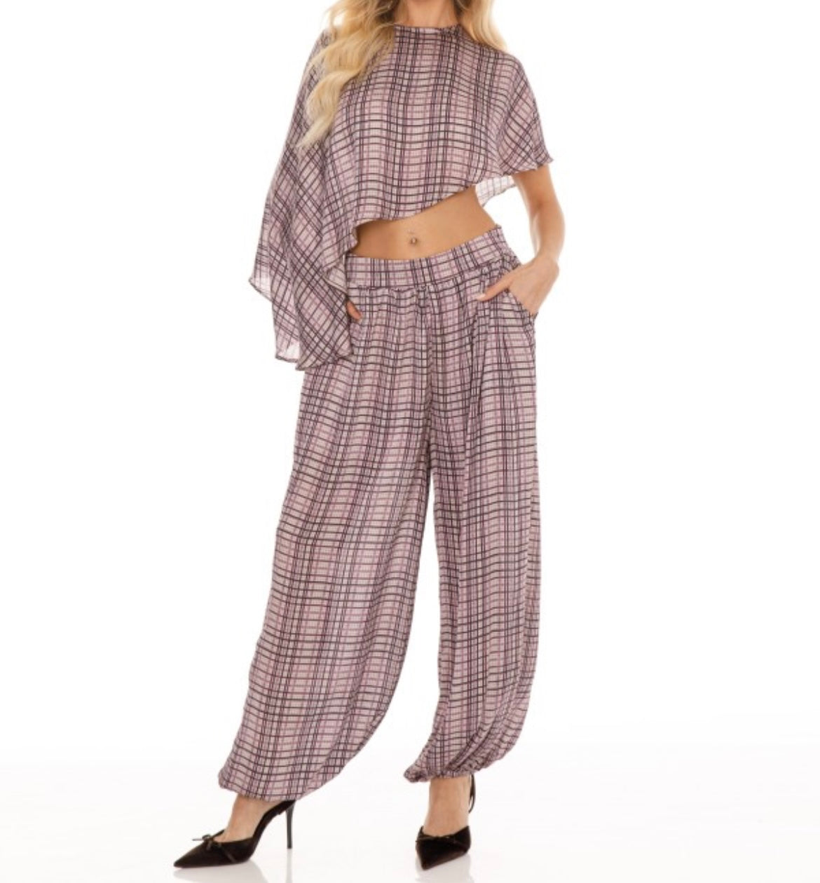 Purple Top and Pant set
