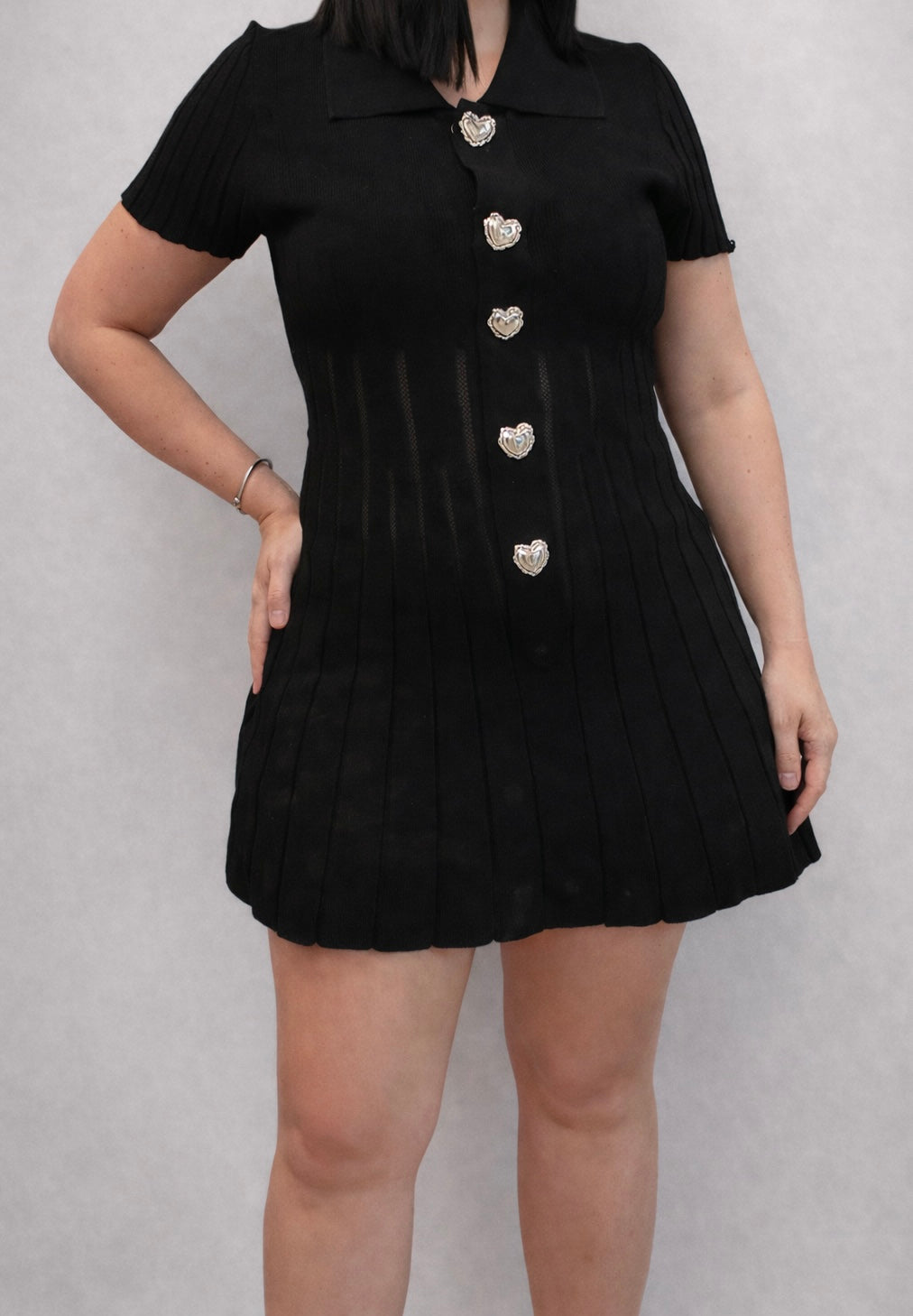 Black Knit Dress