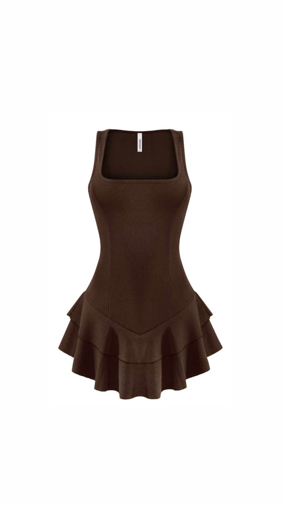 Brown Mini Dress