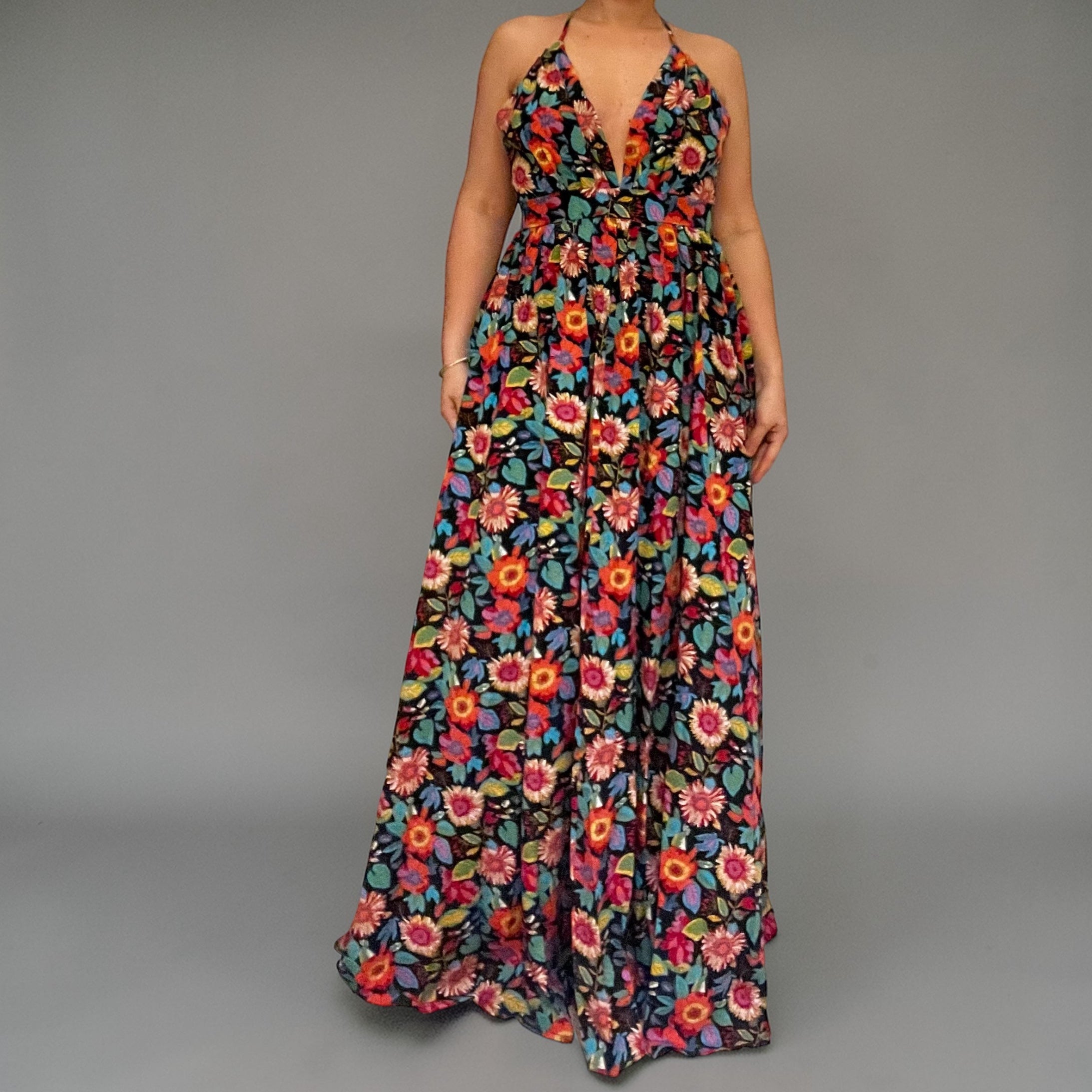 Flower Maxi Dress