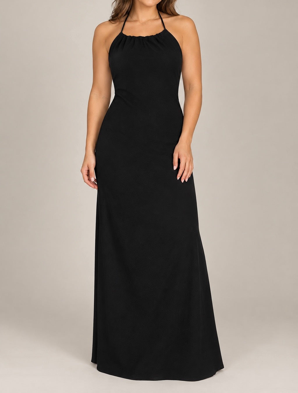 Black Halter Dress
