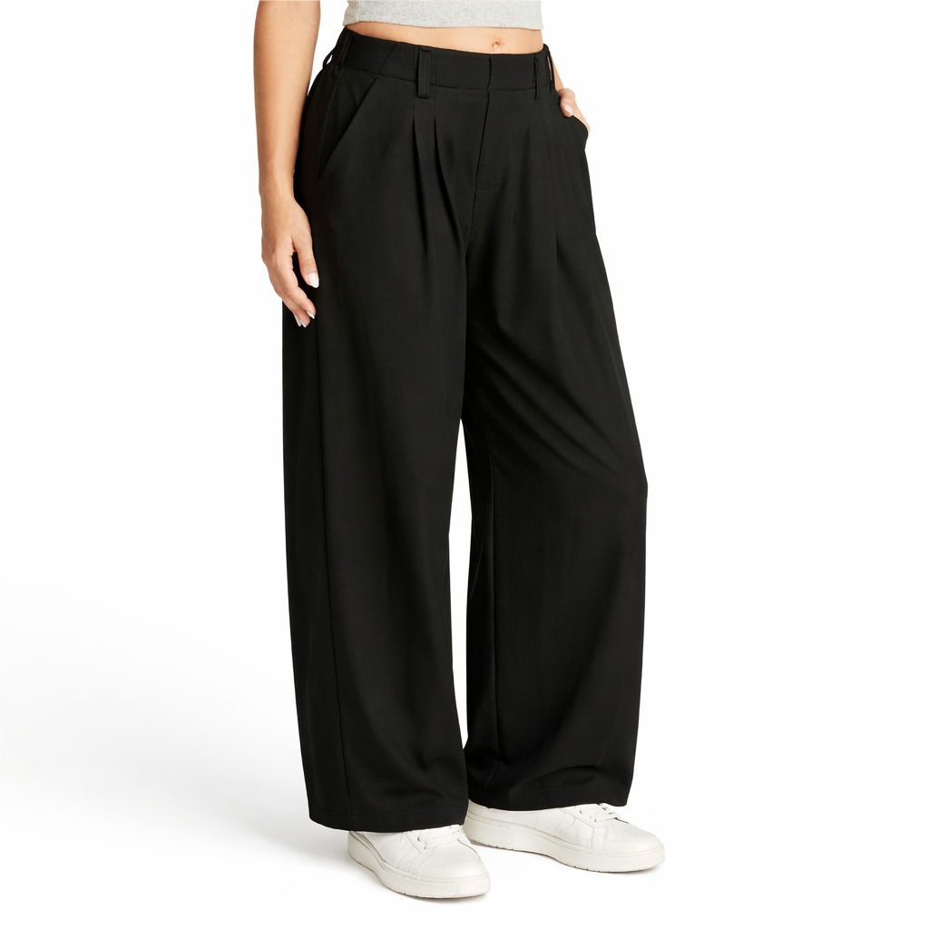 Black Wide Leg Trouser