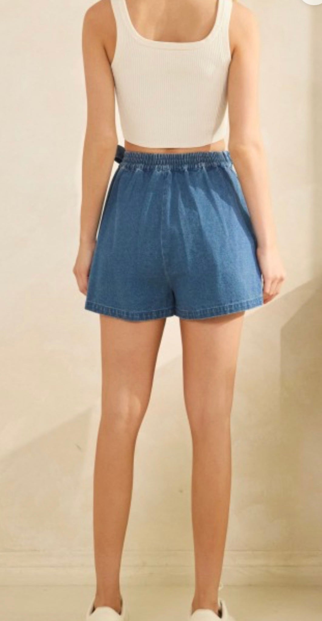 Denim Skort