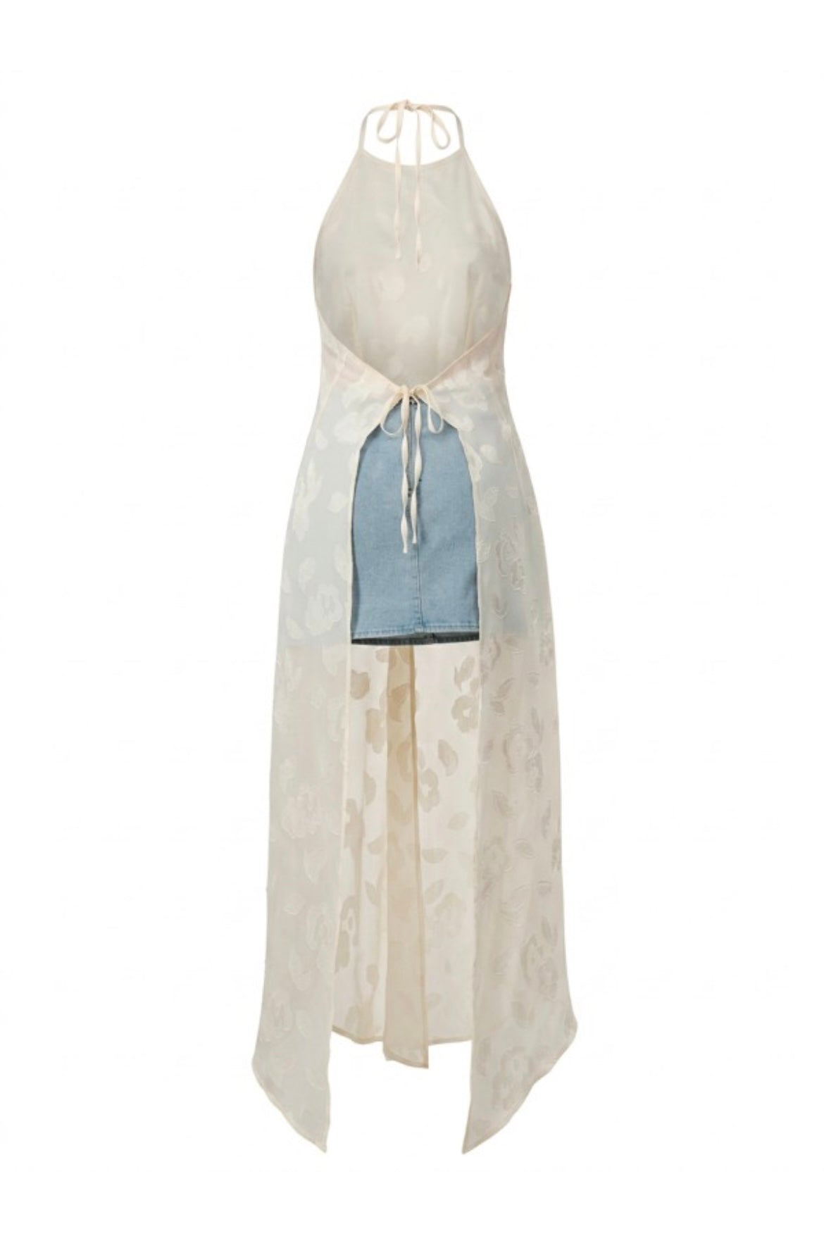 Seastar Halter Overlay Top