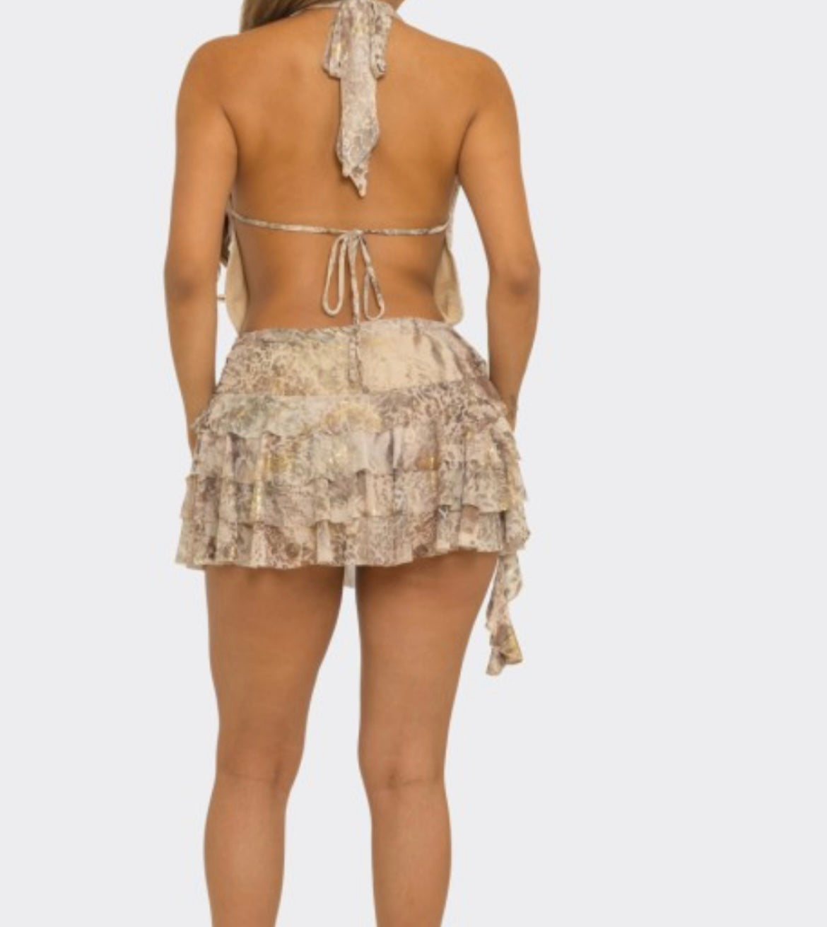 Halter Mini Romper
