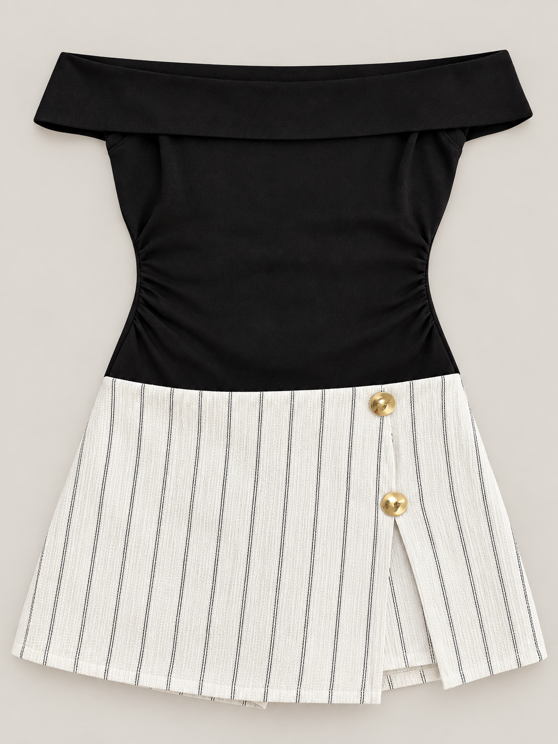 Striped Skort