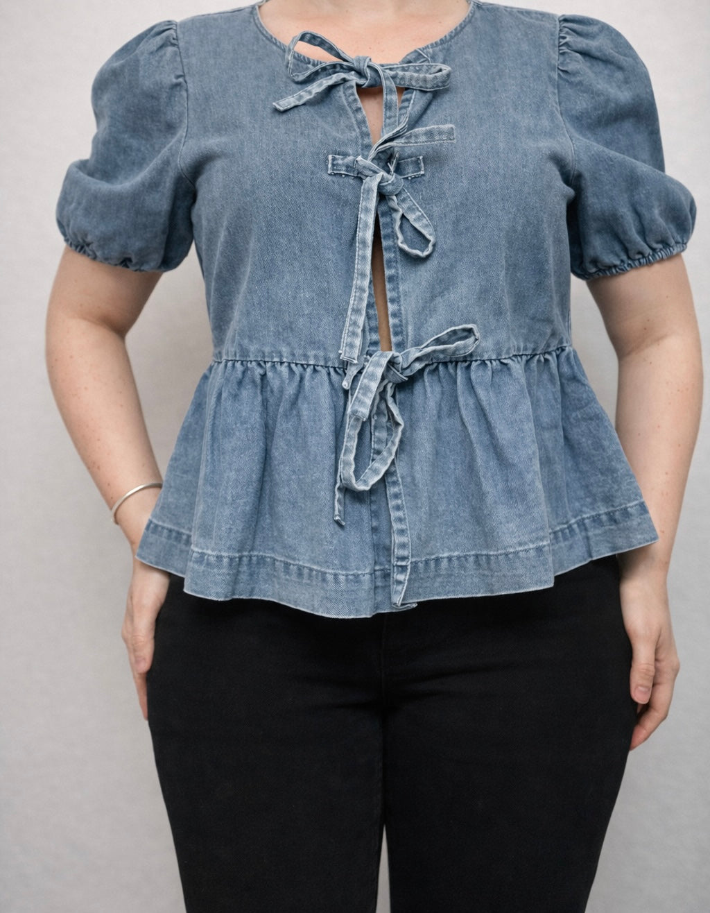 Denim Blouse