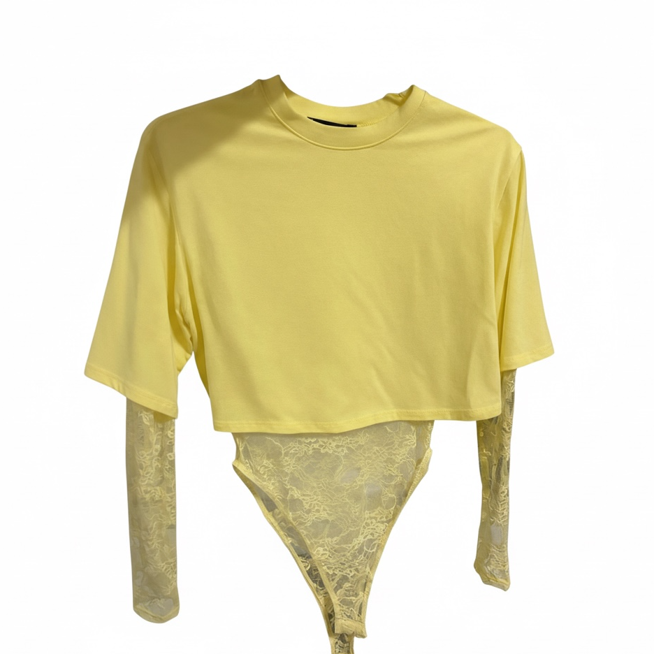 Yellow Mix Bodysuit
