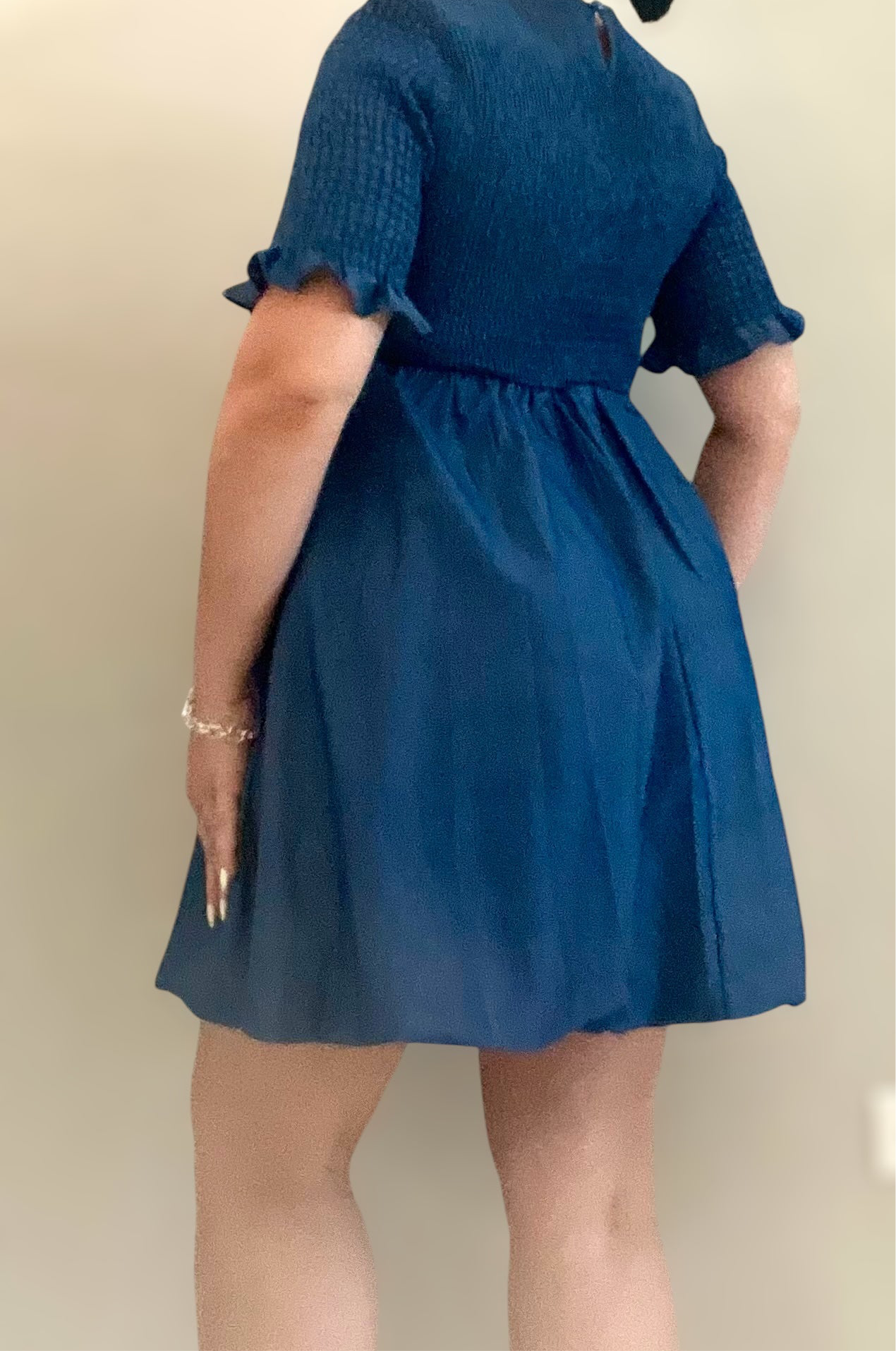 Denim Bubble Dress