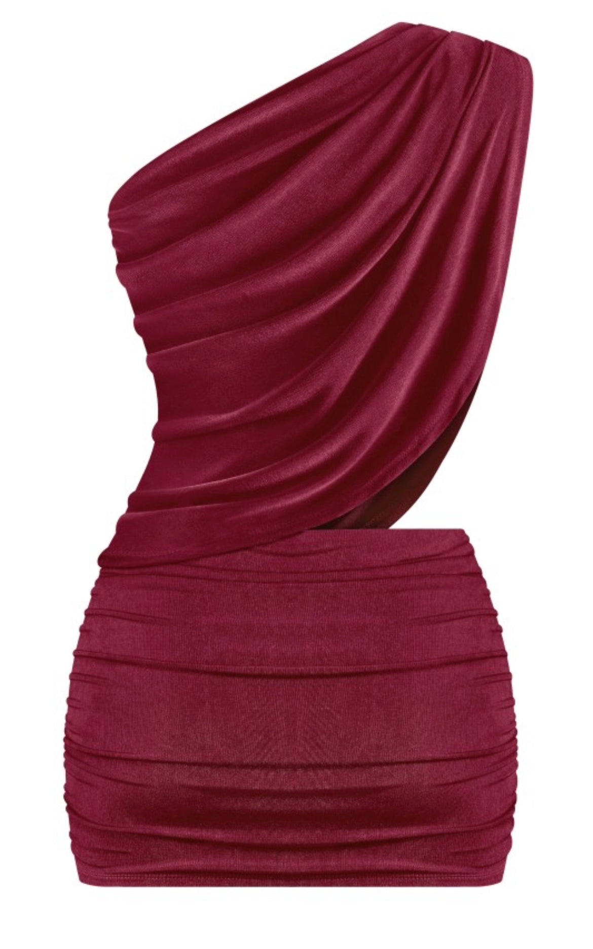 Burgundy Dress