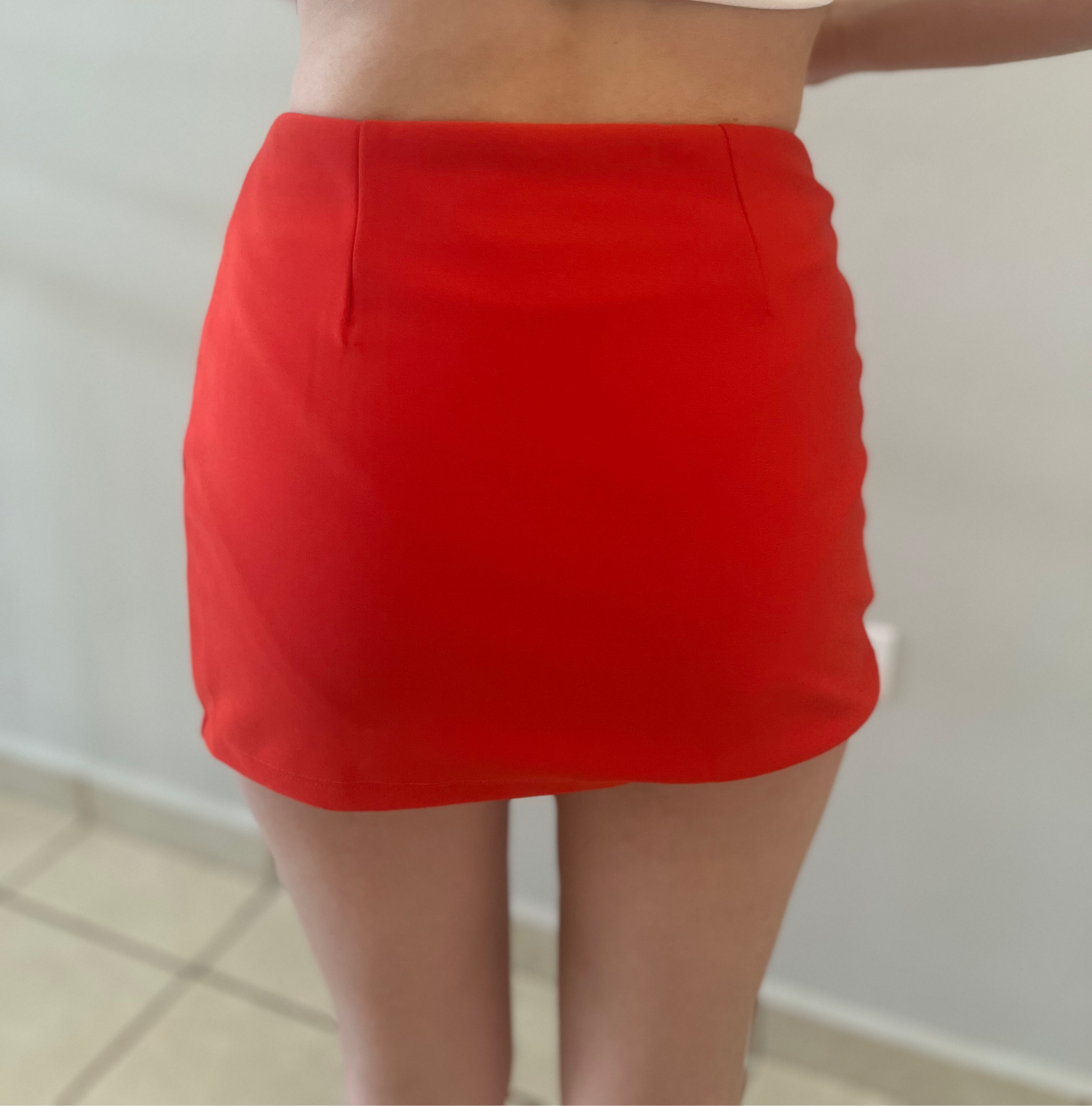 Flaming Red Skirt