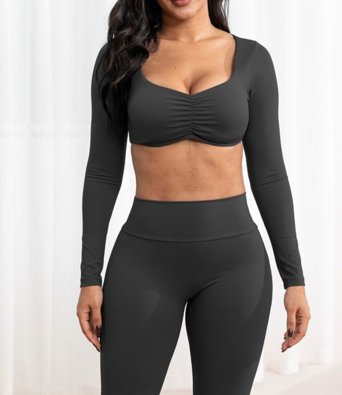 Black Active Pant Set