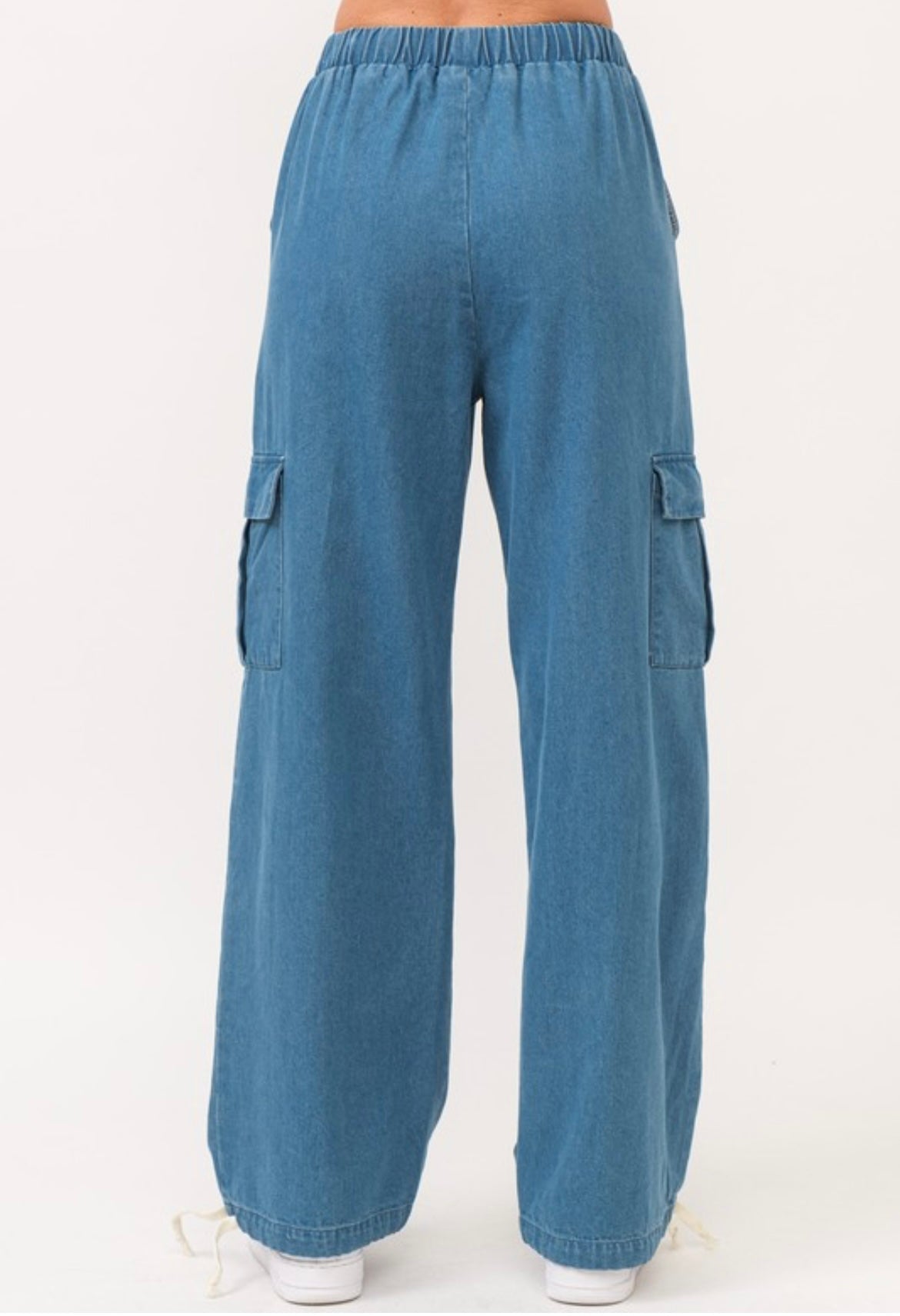 DENIM CARGO PANT