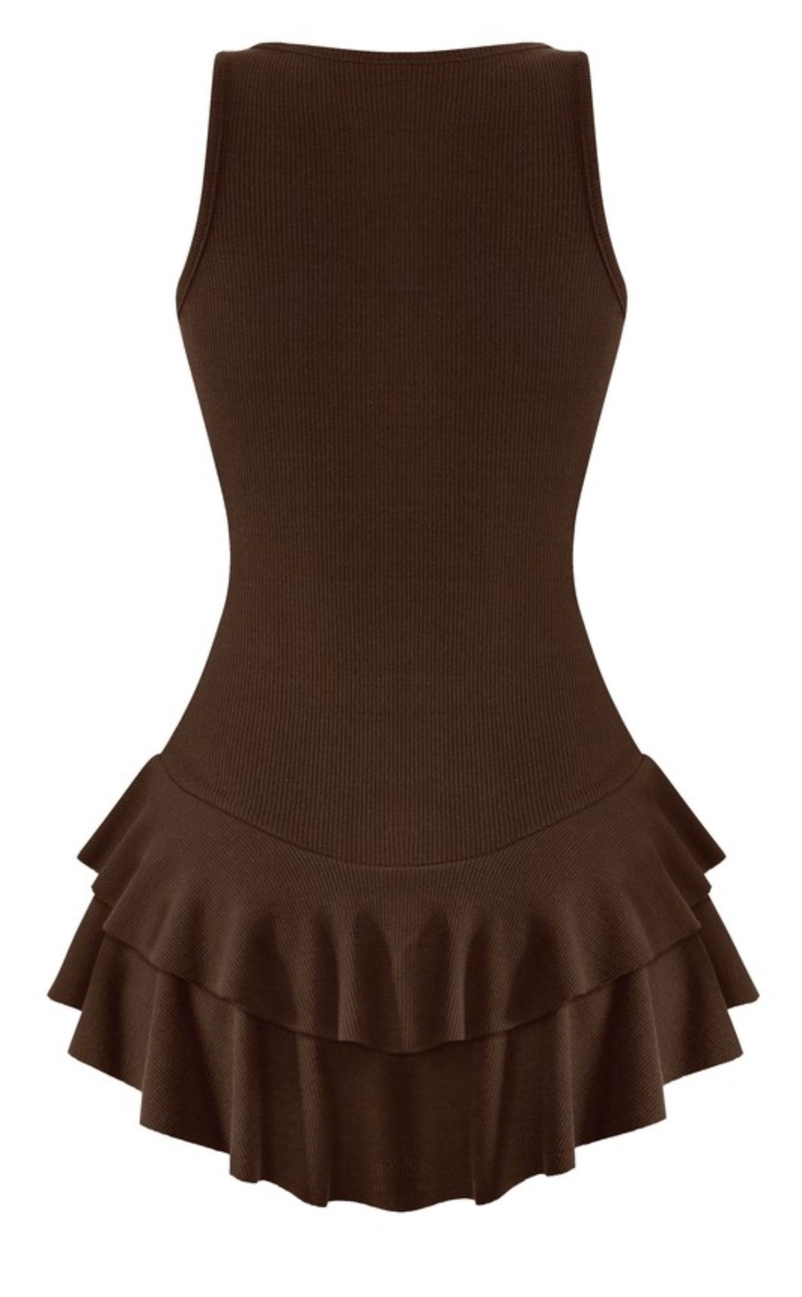 Brown Mini Dress