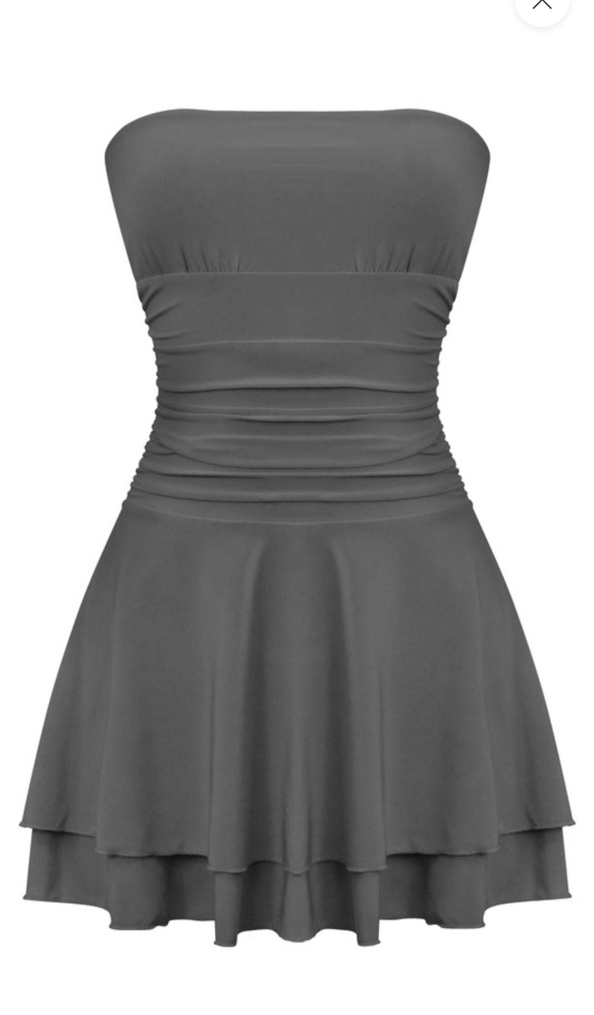 Ruffled Mini Dress