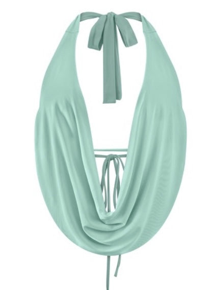 Sage Halter Top