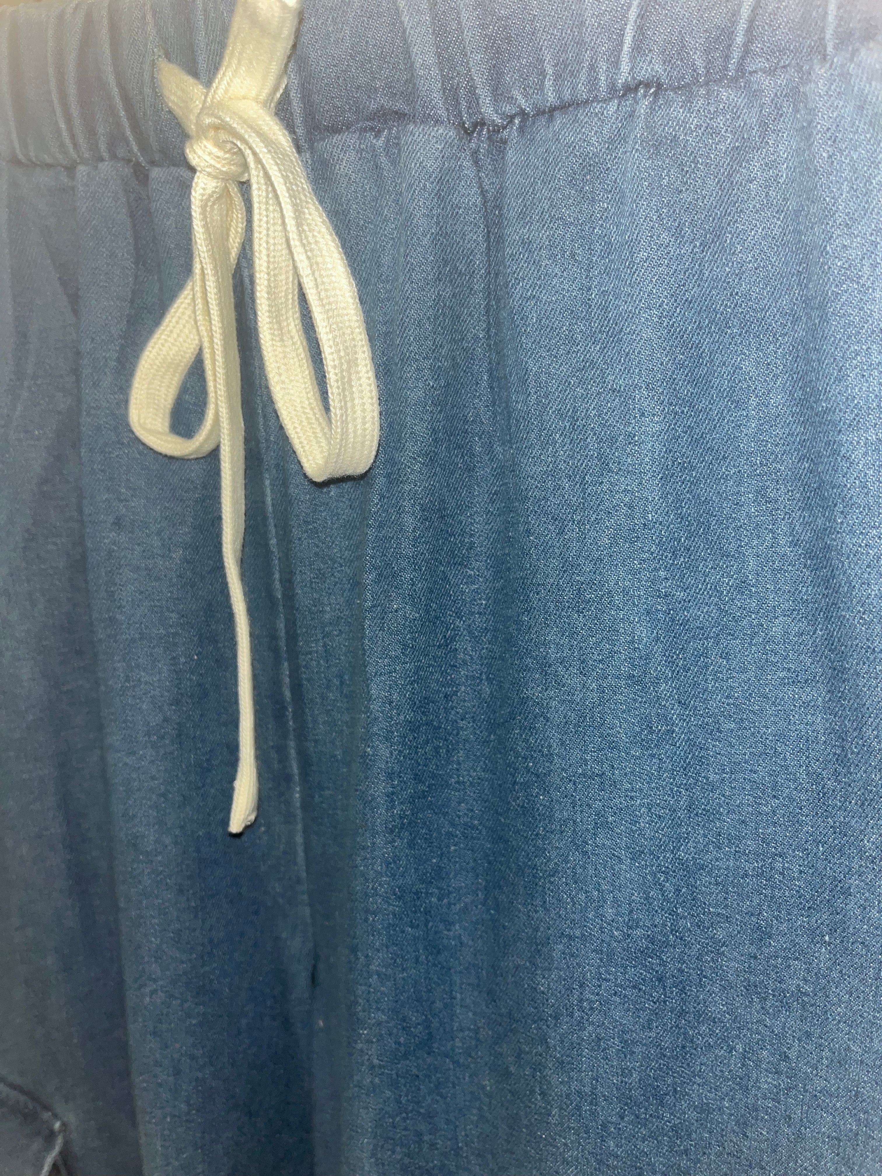 DENIM CARGO PANT