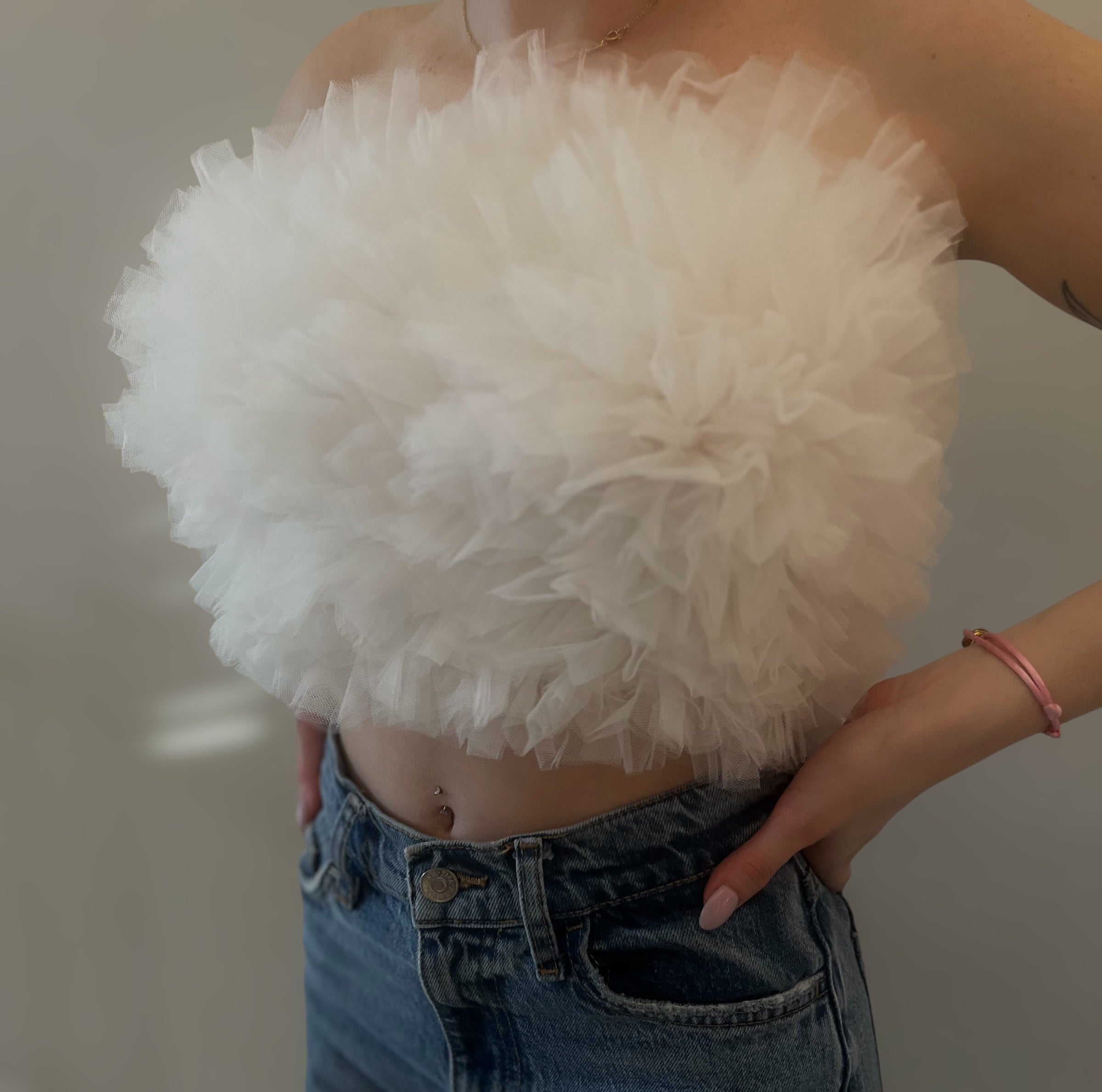 Tulle Tube Top