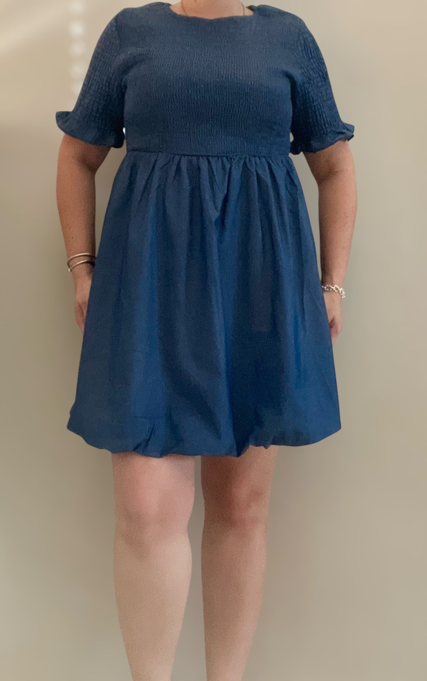 Denim Bubble Dress