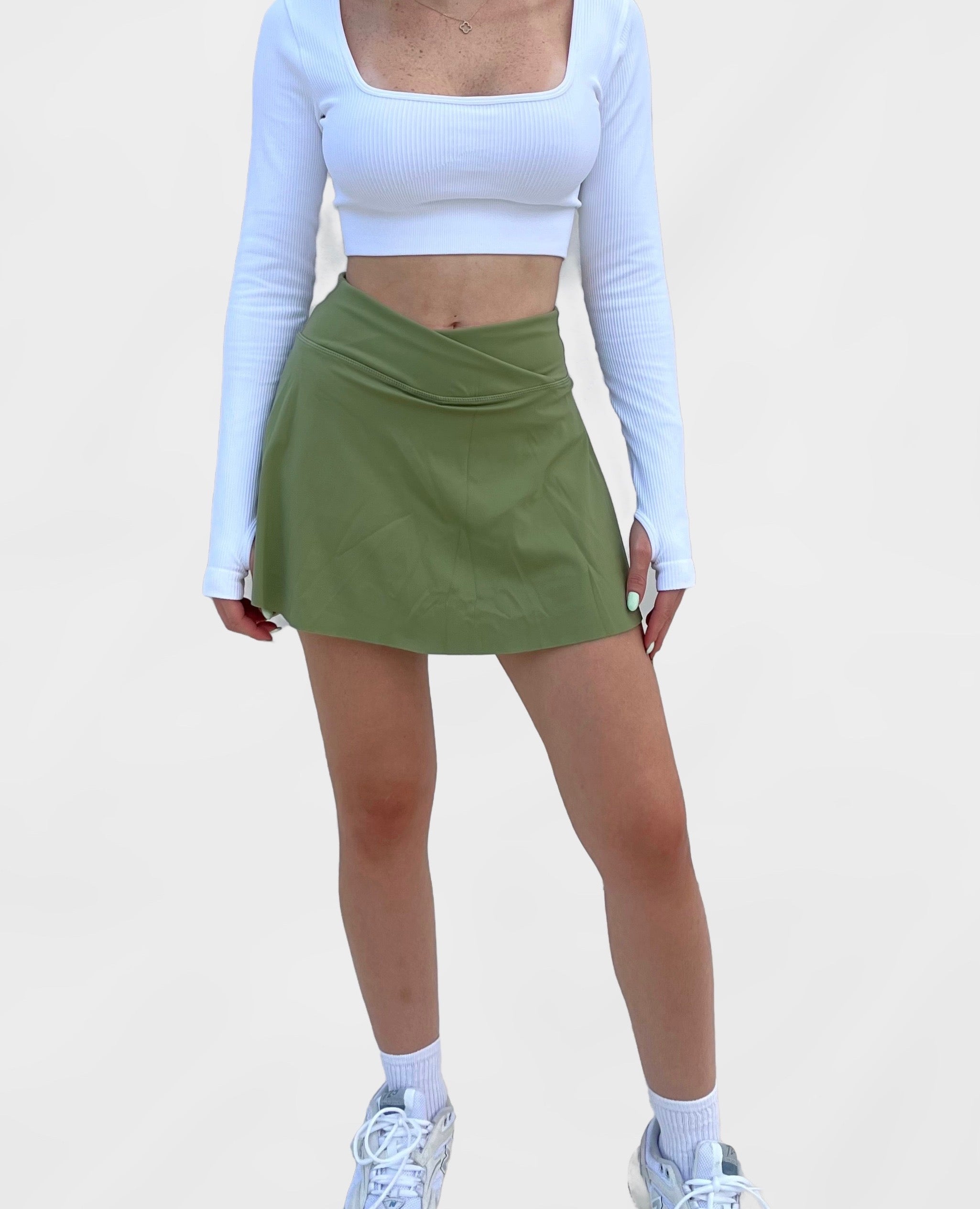 Active Long Sleeve Crop Top